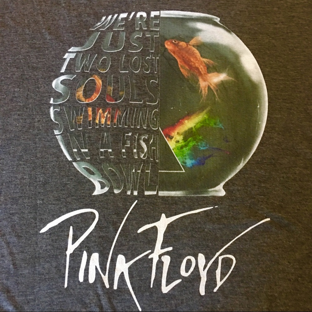 Pink Floyd Bella Canvas Large Gray Concert T-Shirt - Picture 4 of 8